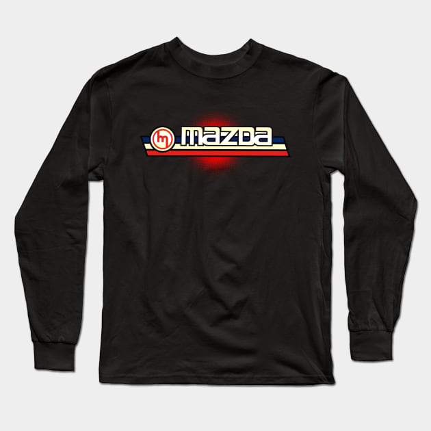 Mazda Long Sleeve T-Shirt by Midcenturydave